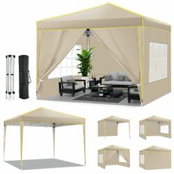 Pavillon 2x2M /3x3M Faltpavillon Pavillion Pop Up Partyzelt Gartenzelt UV Schutz