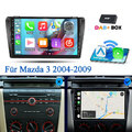 Für Mazda 3 2004-2009 BK 9" IPS Android 13 Autoradio GPS Navi WiFi CarPlay +DAB