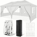 Pavillon 3x3/3x6m Faltpavillon Pop Up Wasserdicht Partyzelt Gartenzelt UV Schutz