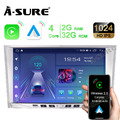 2+32G Android 13 CarPlay Autoradio GPS Für Opel Zafira Corsa Astra Vivaro Vectra