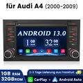 1+32GB Für Audi A4 8E 8H B6 B7 2000-2009 Android 13.0 Autoradio Carplay GPS NAVI