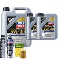 Motoröl 5W30 LIQUI MOLY Special Tec F 7L +MANN Ölfilter +Spülung +Cera Tec