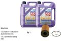 BOSCH Ölfilter 10L Liqui Moly Leichtlauf High Tech 5W-40 für BMW 5er M 5 M