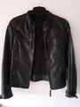 MUSTANG Lederjacke Echtleder Schwarz S