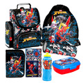 Spiderman 7 tl. Set SCHULRANZEN Ranzen Federmappe Tornister Tasche Marvel Spider