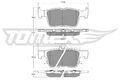 TOMEX Brakes Bremsbelagsatz Scheibenbremse TX 17-76 für MONDEO FORD MAX CJ WA6 3