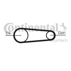 CONTINENTAL CTAM Keilrippenriemensatz 6PK842 ELAST T1 für AUDI SEAT VW CADDY 3 6