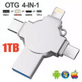 4in1 1TB USB 3.0 Flash Drive Speicherstick Für PC, iPhone iPad und Android