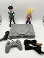 Sony PlayStation 1 PS1 Spielekonsole - Grau (SCPH-7502) PS1 mit Chip komplett !