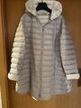 Marina Rinaldi Sport Jacke Daunenjacke Mantel Gr.44 Grau Federleicht Wunderschön