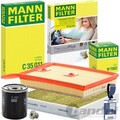 MANN FILTER INSPEKTIONSPAKET passend für 1.4 TDI VW POLO 6R SKODA FABIA 3 A1 8X