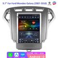 9.7"Für Ford Mondeo MK4 2007-2010 Android 13 CarPlay Autoradio DAB GPS Nav 8Kern