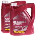 2x4 LITER MANNOL DEXRON II 2 AUTOMATIKÖL SERVOÖL GETRIEBEÖL ATF GETRIEBE ÖL