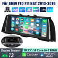 10,25" 8-Kern Android13 GPS Autoradio Carplay Cam 6+128G für BMW 5er F10/F11 NBT