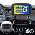 2+64G 9" Android 13 Für Fiat 500X 2014-2020 Autoradio Carplay GPS Wifi BT FM Kam