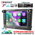 Autoradio Android 13 Carplay GPS NAV RDS 1+32G Für Opel Astra H Corsa C/D Meriva