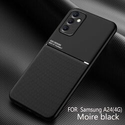 Hülle für Samsung S25 S24 S23 S22 Ultra S21 S20 FE Leder Textur Magnetische Case