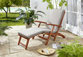 Auflage Sand zu Deckchair Santos  174x51x6cm Gartenliege Liegestuhl  Sonnenliege