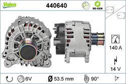 Lichtmaschine Generator Lima VALEO RE-GEN AT 440640 +72.57€ Pfand für VW 8VA A3