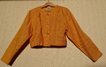 Leuchtend gelbe Leinenjacke, Ann Taylor, Gr. 6 (US). Ca. Gr. M.