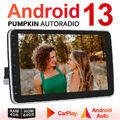 Pumpkin 10.1" Android 13 Autoradio 1 DIN GPS Navi Bluetooth 4GB 64GB DAB Carplay