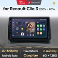 Android 13 Für Renault Clio III 2005-2014 Carplay 6+128GB Autoradio GPS SWC Navi