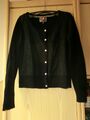 Damenstrickjacke Gr. 40 schwarz, Acryl