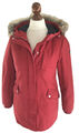 Tommy Jeans Hilfiger Daunenjacke Daunenmantel Rot XS 34 / 36 Mantel Jacke Winter