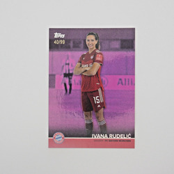 Ivana Rudelic 40/99 | Pink | Topps FC Bayern München Team Set - Deutschland