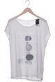 Opus T-Shirt Damen Shirt Kurzärmliges Oberteil Gr. EU 38 Grau #b7mqqi4