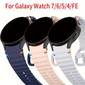 Silikon Sport Armband für Samsung Galaxy Watch 4 5 6 7 FE Classic 40-44-45-47mm