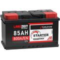 Autobatterie 85Ah 12V LANGZEIT Starterbatterie ersetzt 75Ah 77Ah 80Ah 83Ah 90Ah