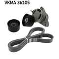 SKF Keilrippenriemensatz VKMA 36105