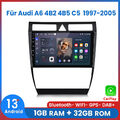 Für Audi A6 4B2 4B5 C5 1997-2005 Carplay Android13 Autoradio GPS NAVI BT FM DAB+