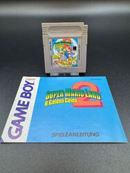 Super Mario Land 2 6 Golden Coins Nintendo Gameboy - Modul und Anleitung