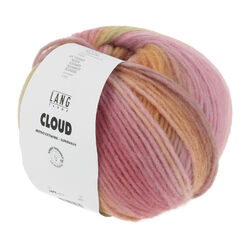 Wolle Kreativ! Lang Yarns - Cloud Fb. 15 rosa orange lime 100 g