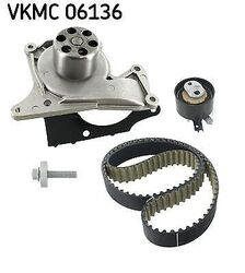 SKF Wasserpumpe + Zahnriemensatz VKMC 06136 für DACIA RENAULT NISSAN