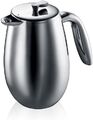 Bodum Columbia Kaffeebereiter Doppelwandig Edelstahl Spülmaschinengeeignet 0,35L