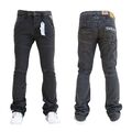 Herren Chino Hose Jeans Regular Slim Fit Straight Leg Stretch Bund Größen