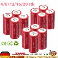 2800mAh Wiederaufladbar 16340 Akku CR123A RCR123A für Arlo Batterien Li-Ion AKKU