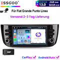 DAB Carplay Für Fiat Linea Grande Punto 7" Android 13 Autoradio GPS Nav WIFI RDS