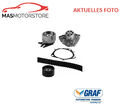 ZAHNRIEMEN-SATZ KIT SET + WASSERPUMPE GRAF KP1352-6 P FÜR JEEP CHEROKEE 2L