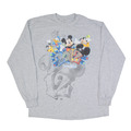 Disney Mickey Mouse And Friends 2012 T-Shirt Grau Langarm Herren L