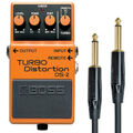 Boss DS-2 Turbo Distortion Pedal Verzerrer Effektgerät + keepdrum Klinkenkabel