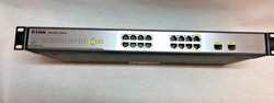 D-Link DGS-1216T Web Smart 16-Port Gigabit Switch w/ 2-Port Combo Mini GBIC