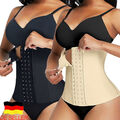 Damen Korsage Korsett Body Shaper Waist Trainer Taillenmieder Bauchweg Corsage