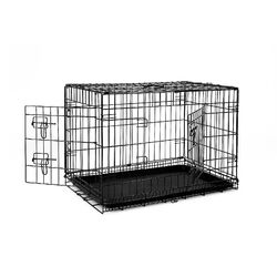 lionto Hundetransportkäfig Tiertransportbox Hundebox verschiedene Größen