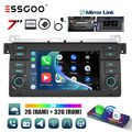 7" Android 13 Carplay Autoradio 2G+32G GPS NAV RDS Für BMW 3er E46 M3 Rover 75