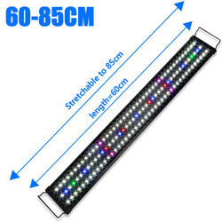 30-115cm LED Aquarium Beleuchtung mit Timer Aufsetzleuchte Vollspektrum 6-25W DE