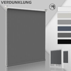 Verdunkelungsrollo Klemmfix ohne Bohren Verdunklungsrollo Thermo Rollo Fenster